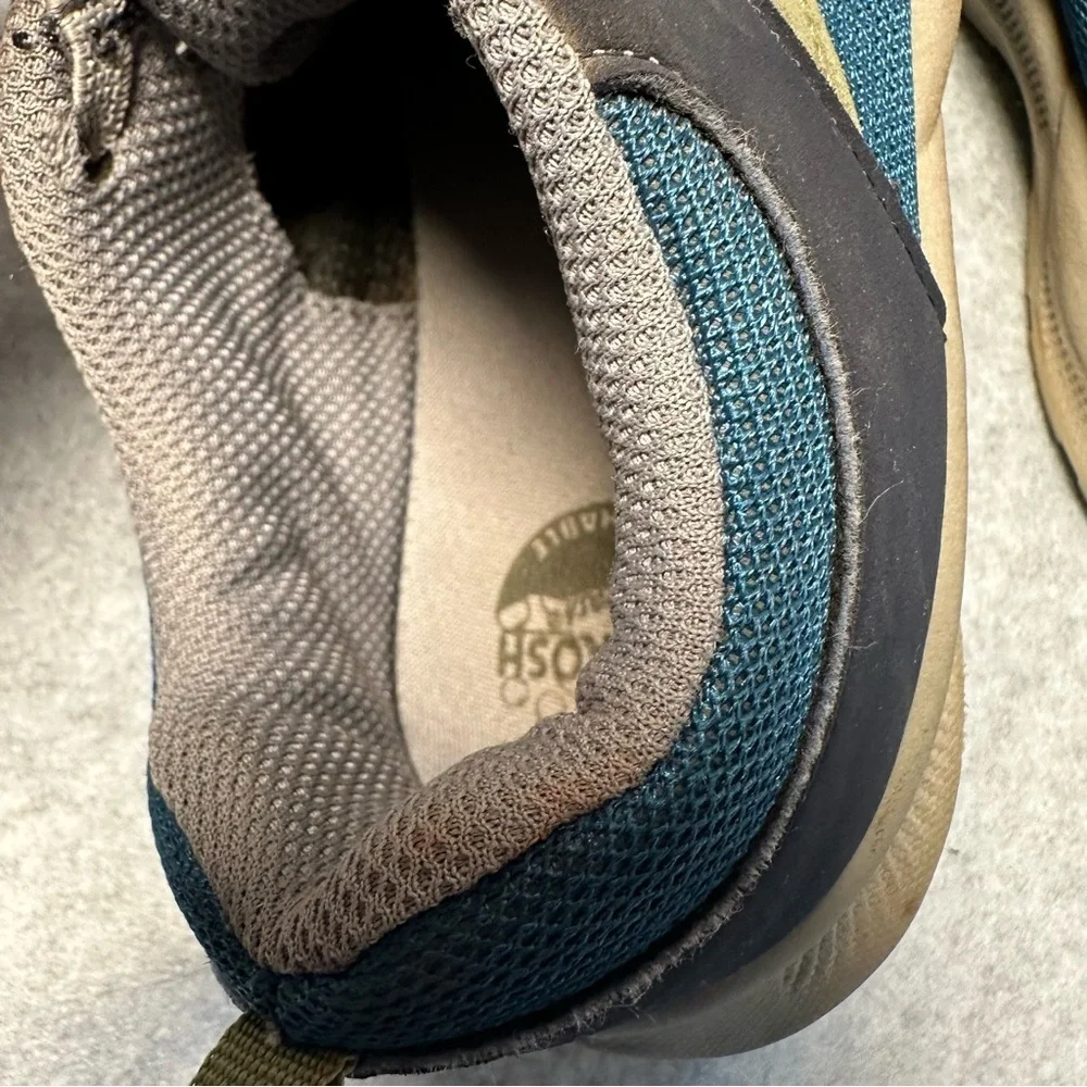 OshKosh B'gosh Fable Kids Sneakers Blue Green Colorblock Size 12M